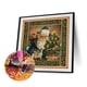 thumbnail image 2 of Cuadros Decorativos Kits de pintura de diamantes de Papá Noel taladro redondo completo decoración de pared para el hogar (B5117) Likrtyny embutido en tela, 2 of 8