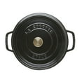 thumbnail image 4 of STAUB La Cocotte Cocotte Ronde en Fonte de 3,7 L, Noire, 4 of 11