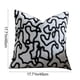 thumbnail image 3 of Funda de almohada decorativa bordada | Funda de cojín de poliéster lavable a máquina | Decoración para el hogar, sofá, 3 of 6