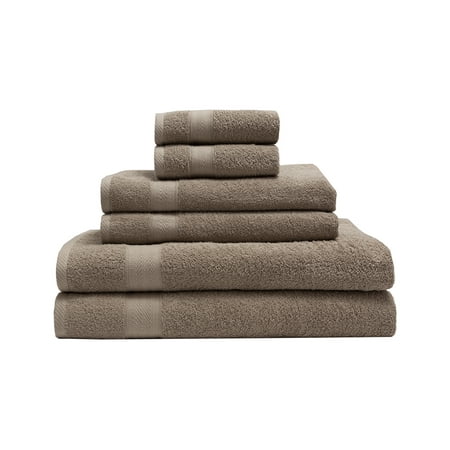 Straw Luxury Absorbent 6piece Towel Set