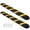 2pcs, variant on M optimized 6FT Rubber Speed Bump with Caps, Protector Ramp, 22000 LB Capacity Modular Traffic Speed Humps with Expansion Screws, 2 Channel for Parking Lot, School, Durable & Portable