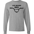 thumbnail image 3 of Inktastic Life Behind Bars Bmx Long Sleeve T-Shirt, 3 of 5