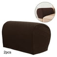thumbnail image 4 of 2x Funda de reposas de sofá Funda de de silla elástica Protector Café Sunnimix Fundas de reposabrazos de sofá, 4 of 7