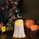 thumbnail image 5 of Decoraciones de Halloween, adornos de Halloween, regalos de Halloween, figura de bruja fantasma con sombrero de Halloween, decoración espeluznante con luz de gorro fantasma., 5 of 5