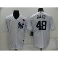 thumbnail image 1 of Yankees 2#Jeter42#Rivera7##Stanton Rosejersey Embroidery, 1 of 2