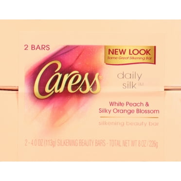 Caress Beauty Bar, Daily Silk 4 oz, 2 ea (Pack of 16)