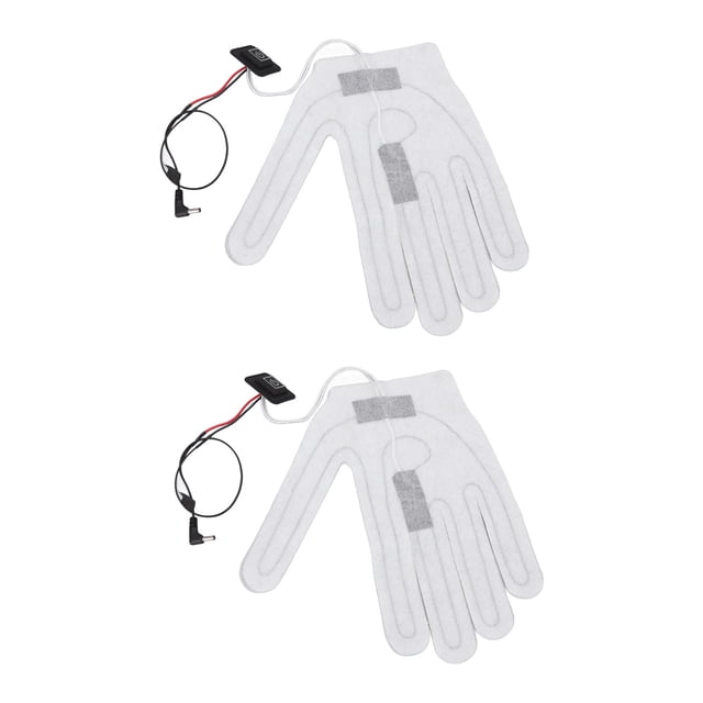 Almohadillas calefactoras eléctricas, 2 piezas Hoja calefactora eléctrica para guantes Hoja calefactora eléctrica Diseño elevado