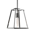 thumbnail image 1 of Henn&Hart 8" Polished Nickel Metal Pendant, 1 of 4