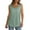Army Green, variant on TKLPEHG Tank Tops for Women Crew Neck Basic Tunic Tank Top Fashion Loose Sleeveless T Shirt Lightweight Casual Comfy Summer Clothes Solid Color Blouses (Light Blue,XXXXXL)