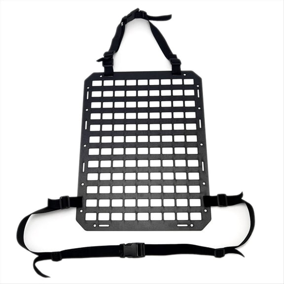 Car Seat Back Molle Panel, Panel Organizer for Car, SUV Truck, Equipment Modular Pouch Tool Accessories