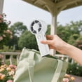 thumbnail image 4 of Horivan Mini Portable Fan Rechargeable Handheld Fan 3 Speed Personal Cooling Desk Travel Outdoor Use USB Powered Quiet Battery Operated Fan for Home Office Gym, 4 of 7