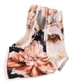 thumbnail image 2 of Beige Scarf Women Headband Scarves Silk Feeling Bandana Boho Printed Square Scarf Bandanas, 2 of 2