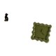 thumbnail image 5 of Figura de animal de resina para entrada, sala de estar, dormitorio, con reloj de pared cuadrado silencioso, decoración, regalo para baño, casa de camp, 5 of 8
