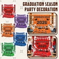 thumbnail image 2 of 2026 Graduation Decorations 48 Pcs, Congrats Grad Banner Class of 2026 Backdrop Balloons & Streamers Kit, Complete Party Supplies for College Celebrations, 2 of 6