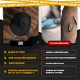 thumbnail image 5 of Skin Grip Dexcom G7 & Stelo Patches - 20 Pack, Waterproof CGM Glucose Monitor Adhesive Covers, Durable Long-Lasting Sensor Patches - Black, 5 of 8