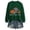 Dark Green, variant on Womens Sweatshirts Halloween Crew Neck Casual Halloween Shirts for Women Pumpkin Season Ghost Pumpkin Sweater Sweater Fall Pullover Tops Halloweens Gifts for Women