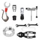 thumbnail image 1 of Kit de herramientas de reparación de bicicletas de 9 piezas, llave extractora de rueda libre, manivela y pedalier, juego de alicates para cadena de bicicleta, 1 of 10
