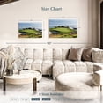 thumbnail image 4 of Elephant Stock Pebble Beach Golf Turf Wall Art - Horizontal Canvas Wall Art - Hallway Wall Decor - Hobbies And Lifestyle Canvas - Brown And Blue Decor - 36" x 24", 4 of 8