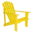 thumbnail image 2 of Shine Company Rockport Adirondack Chair - Lemon Yellow, 2 of 6