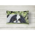 thumbnail image 2 of Japanese Chin Decorative Canvas Fabric Pillow, 2 of 3