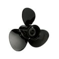 thumbnail image 5 of Quicksilver Black Diamond 3-Blade Aluminum Propeller, 14" Diameter x 13" Pitch, Right Hand Rotation, 5 of 6