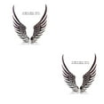 thumbnail image 1 of Baohd Easy To Install Car Stickers Personalized And Non-fading Cool Style Car Accessories Car Decoration silver 2Set, 1 of 4