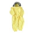 thumbnail image 2 of koolsoo Costume d'Apiculteur pour Enfants Costume de Protection Anti-Abeille Ventilé Jaune, 2 of 9
