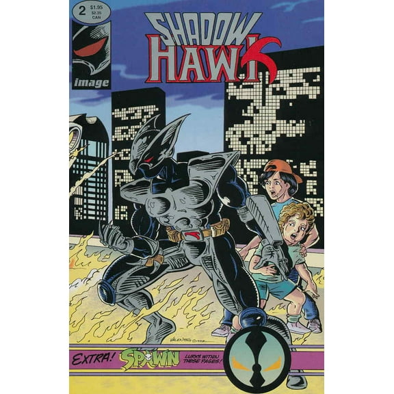 ShadowHawk (1st Series) #2 (Newsstand) VF ; Image Comic Book