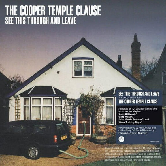 The Cooper Temple Clause - See This Through & Leave - 140-Gram Black Vinyl - Music & Performance