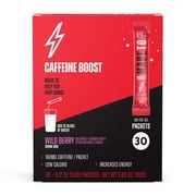 MadeTo Caffeine Boost Packets, Wild Berry, 30ct