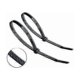 thumbnail image 2 of 100pcs Beige Nylon Cable Ties 1.8x100mm for Garden Balcony Use_c*, 2 of 5