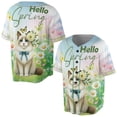 thumbnail image 3 of Ragdoll Hello Spring Time Flower Floral Nature All Over Print 3D Baseball Shirt Cat Lover Kitten Owner Gifts Idea Softball Sport - 02031, 3 of 6