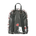 thumbnail image 2 of Sanrio Kids Hello Kitty Allover Print PU Mini Backpack, Red, 2 of 4