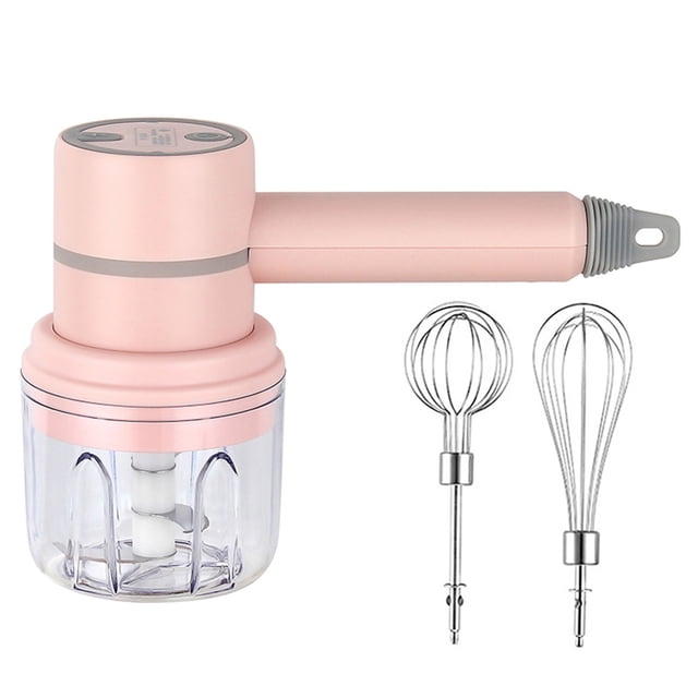 CAROOTU Wireless Electric Hand Mixer, Rechargeable Mini Hand Blender, New