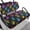 Rainbow Paw Print, variant on HUIACONG Rainbow Paw Print Golf Cart Seat Covers Washable for EZGO Club Car Seats, Interior Protection Soft Golf Cart Seat Covers 2 Piece Machine Washable