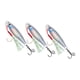thumbnail image 5 of Señuelos de pesca Jigging, 3 uds., cebos de pesca para atún, señuelo lento, de pescado de imitación, accesorios de pesca, cuchara Jigging, Señ , Plata, 5 of 9