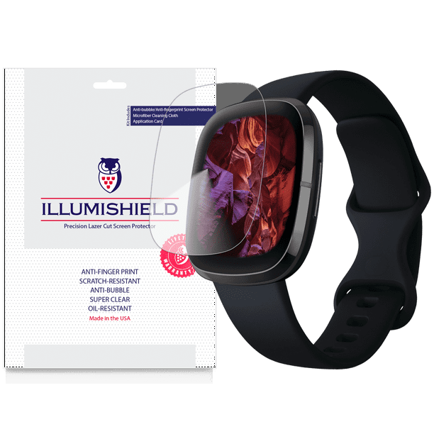 3x iLLumiShield Screen Protector for Fitbit Sense