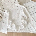thumbnail image 6 of Mnyotv Girls' Long Sleeve T Shirt Spring Fall Clothes Polka Dot Printed Crewneck Tops Baby Girl Undershirts Size 1-2Y, 6 of 9