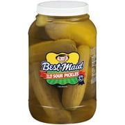 Best Maid Sour Pickles, 128 Fl Oz Jar