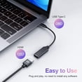thumbnail image 2 of Adaptador USB C a HDMI 4K para Mac OS, adaptador tipo C a HDMI [Thunderbolt 3] Ormromra CZDZ-ST57, 2 of 8
