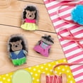 thumbnail image 3 of Li'l Woodzeez – La familia McBristly Porcupine – Juego de 4 figuras de muñecas coleccionables posables – Juguetes de simulación – Regalo para niños a partir de 3 años, 3 of 5