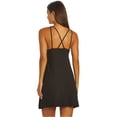 thumbnail image 2 of Hurley Womens Claire Rib Tank Dress caviar S, 2 of 2