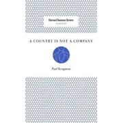 A Country Is Not a Company (Hardcover)