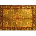 thumbnail image 1 of Ahgly Company Indoor Rectangle Persian Yellow Traditional Area Rugs, 2' x 3', 1 of 4