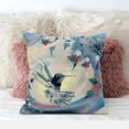 thumbnail image 2 of Amrita Sen Designs CAPL700BrCDS-BL-26x26 26 x 26 in. Curious Humming Bird Broadcloth Indoor & Outdoor Blown & Closed Pillow - Yellow, Green & Blue, 2 of 4