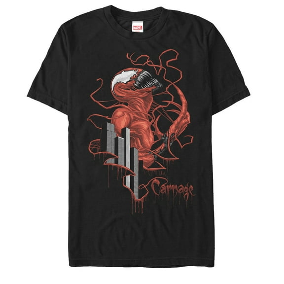 Men's Marvel Rise of Carnage Graphic Tee Black 3X Large