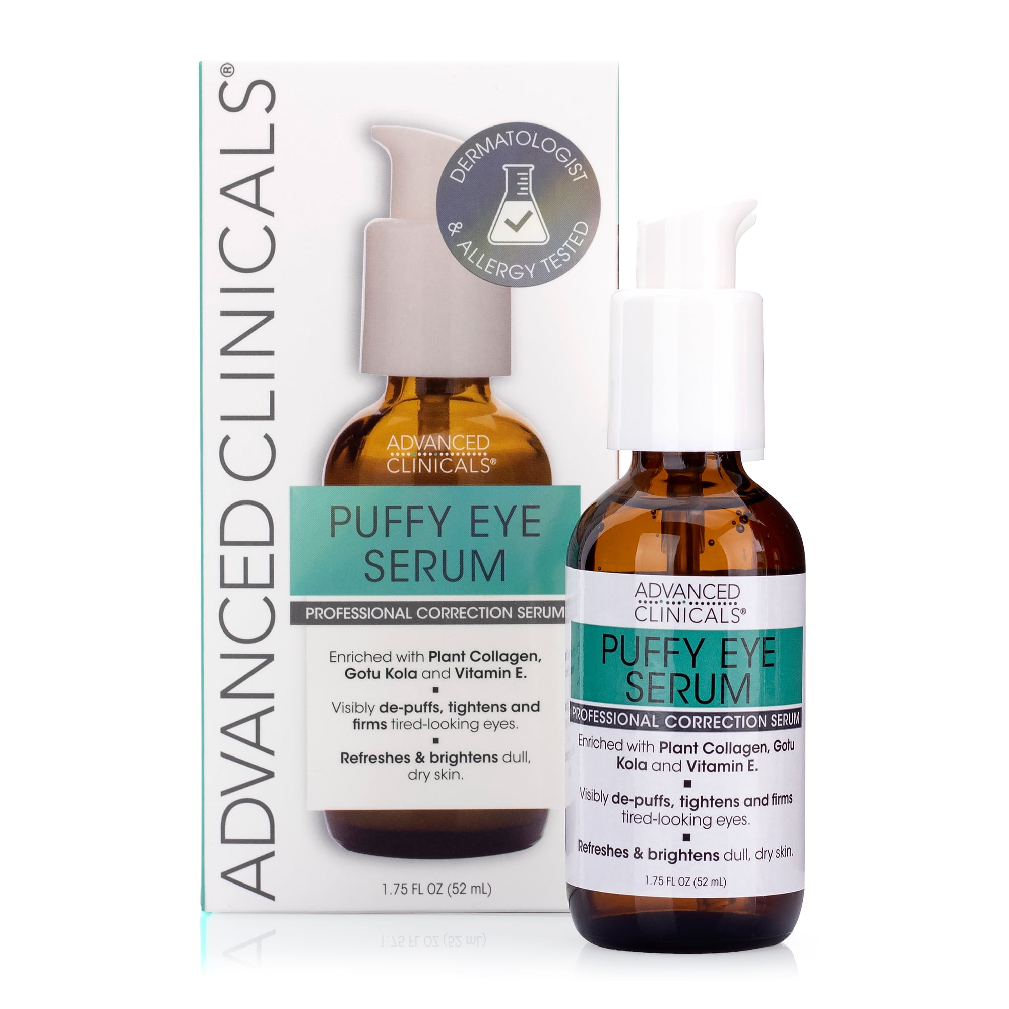 Advanced Clinicals Puffy Eye Serum 1.75 fl oz
