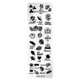 thumbnail image 3 of Heliisoer Noël Flocon de Neige Nail Art Impression Acier Nail Art Impression Modèle, 3 of 3