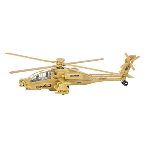 diecast apache helicopter