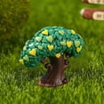 thumbnail image 4 of Tree Ornament Fadeless Shatter-proof Non-deformable High Simulation Hand-crafted Miniature Tree Model Micro Landscape Decor-C, 4 of 8